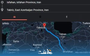 باربری اصفهان به تبریز با استفاده از اپلیکیشن بارنت