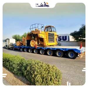 روش های حمل ماشین آلات سنگین در بارنت