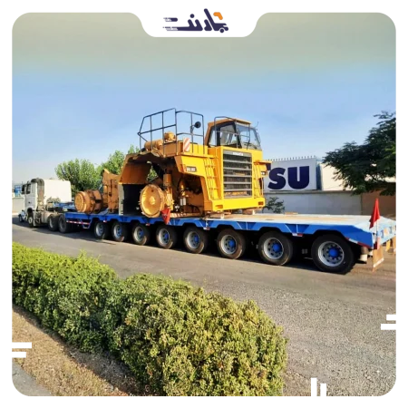 روش های حمل ماشین آلات سنگین در بارنت