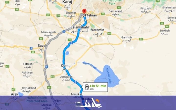 حمل اثاثیه منزل از اصفهان به تهران